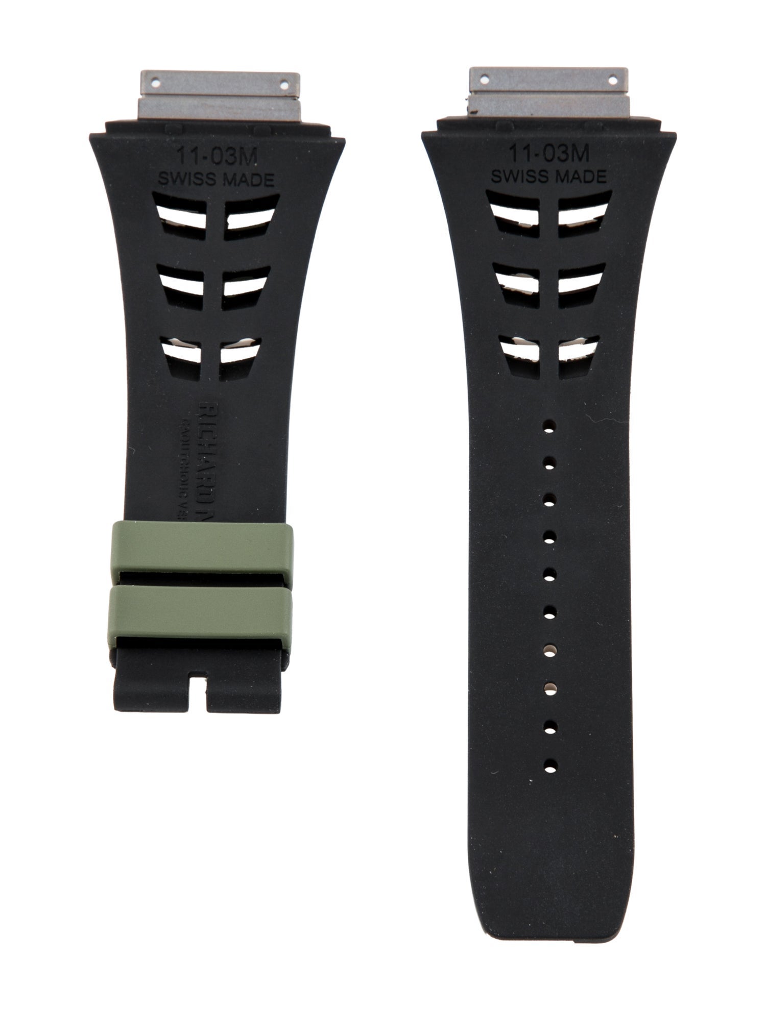 Richard Mille 19mm Rubber Watch Strap