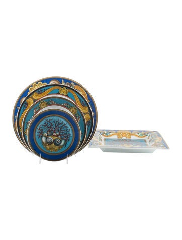 Rosenthal Meets Versace 5-Piece Les Trésors de la Mer Set