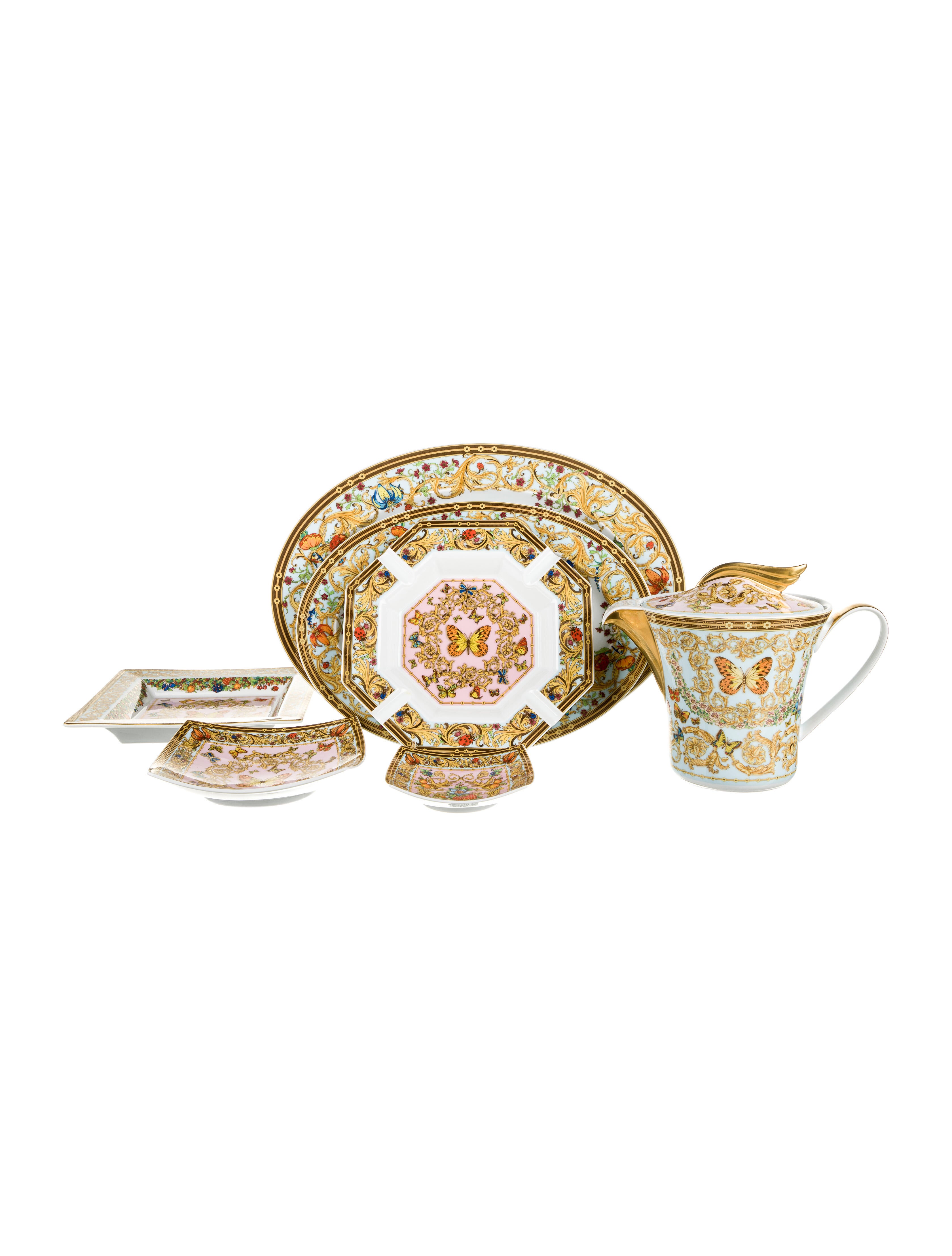 Rosenthal Meets Versace 13Piece Le Jardin de Versace Tableware Set