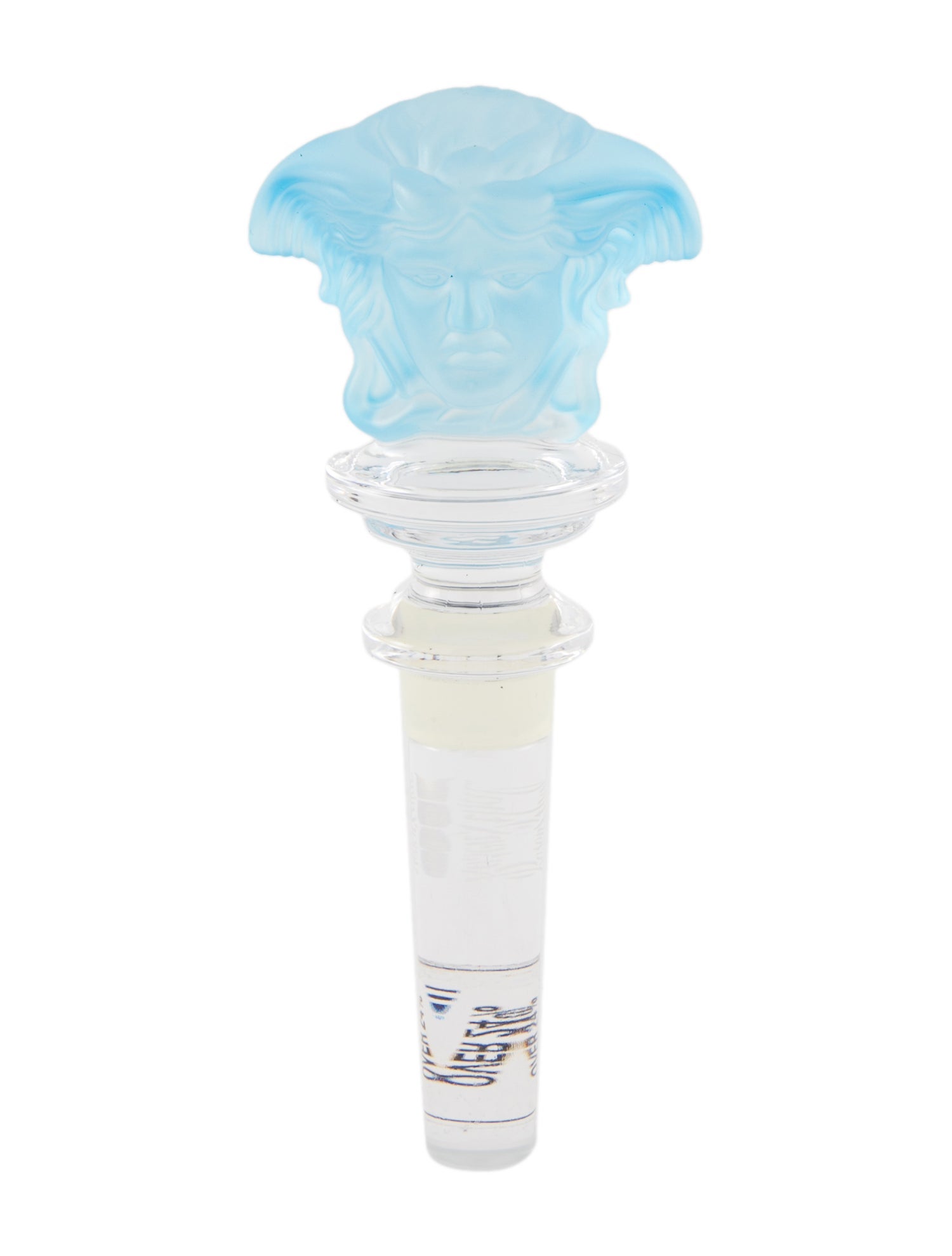 Rosenthal Meets Versace Medusa Treasury Crystal Bottle Stopper