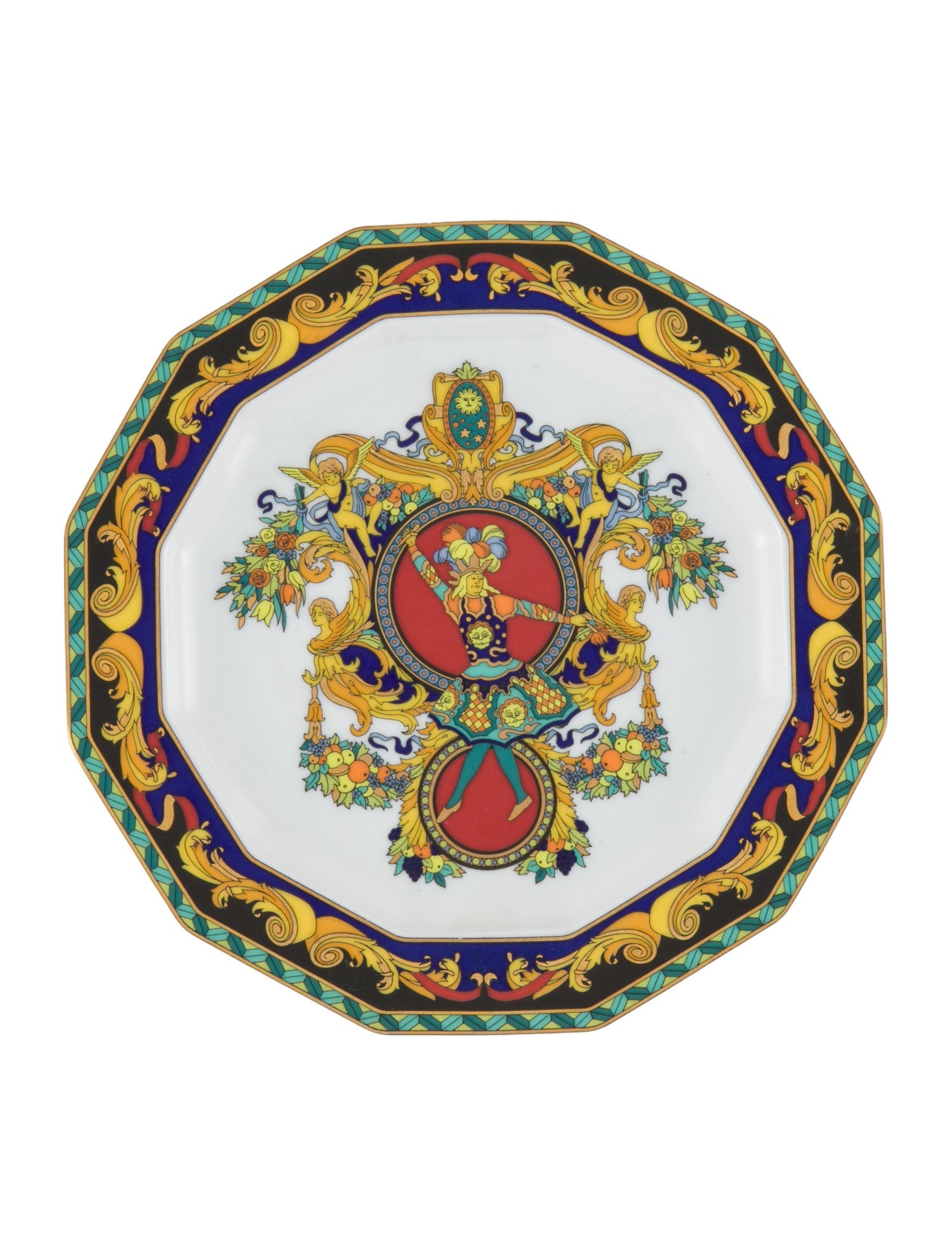 Rosenthal Meets Versace Le Roi Soleil Dish