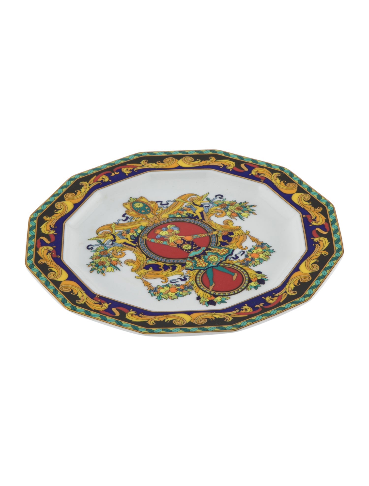 Rosenthal Meets Versace Le Roi Soleil Dish