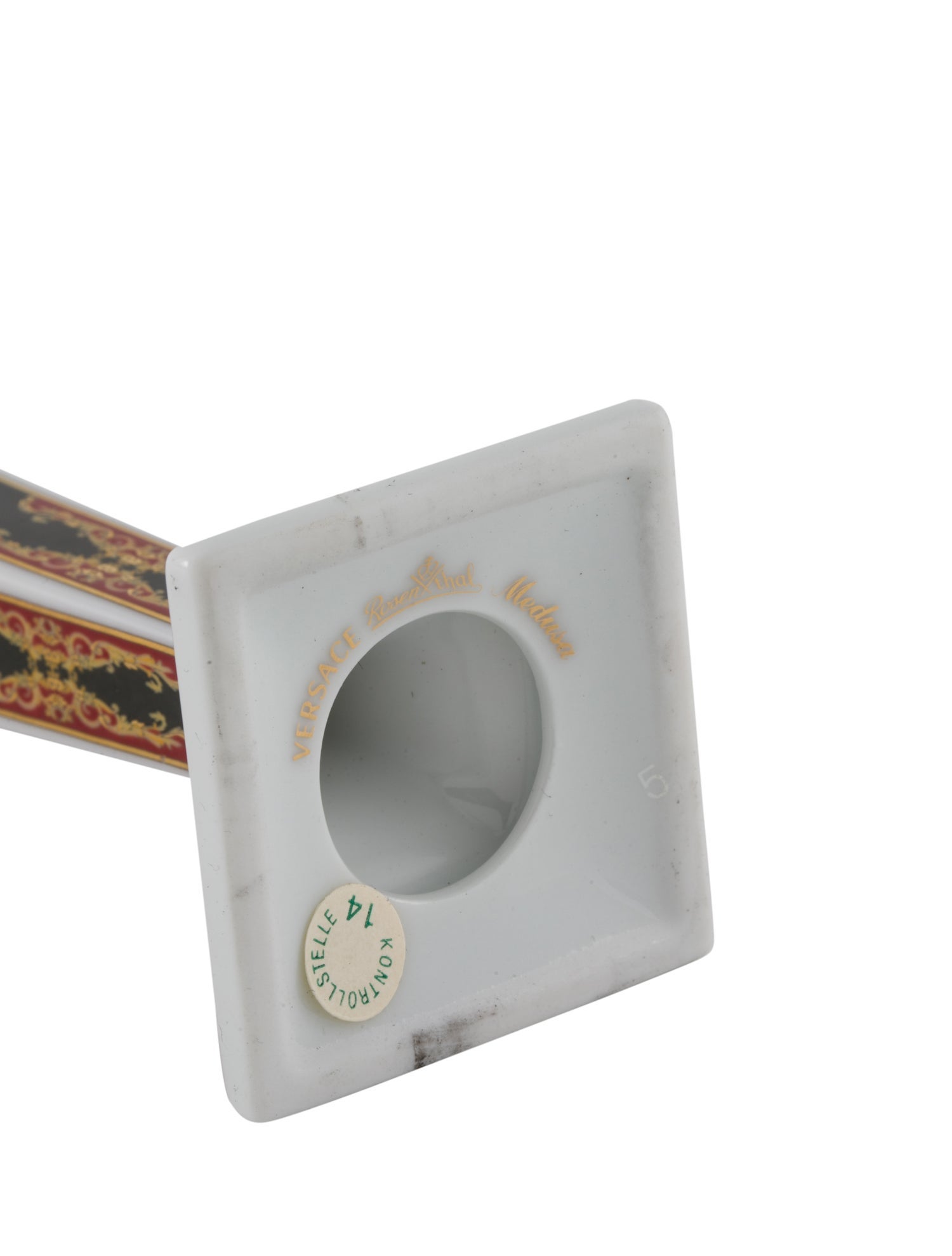 Rosenthal Meets Versace Small Medusa Candle Holder
