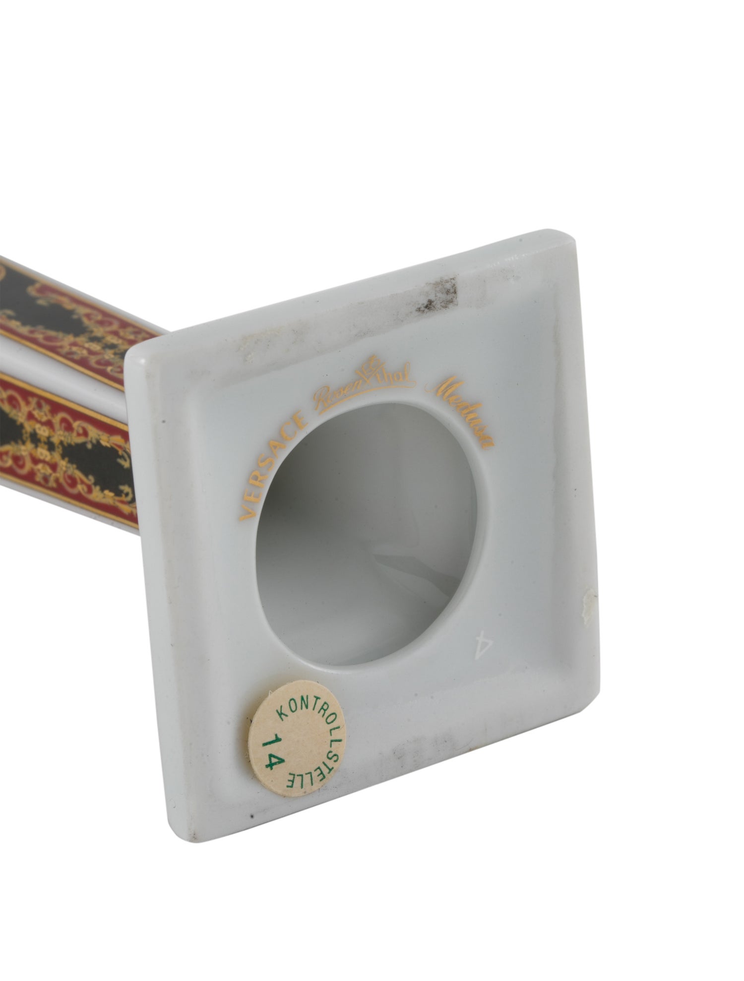 Rosenthal Meets Versace Small Medusa Candle Holder