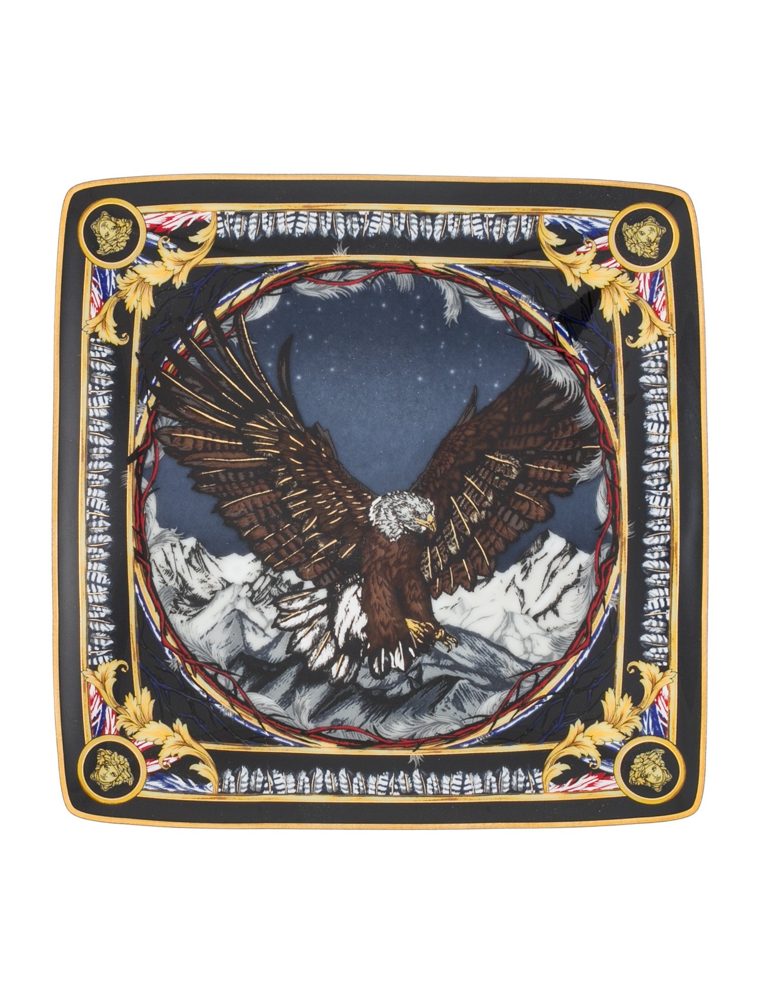 Rosenthal Meets Versace Le Règne Animal Catchall Dish