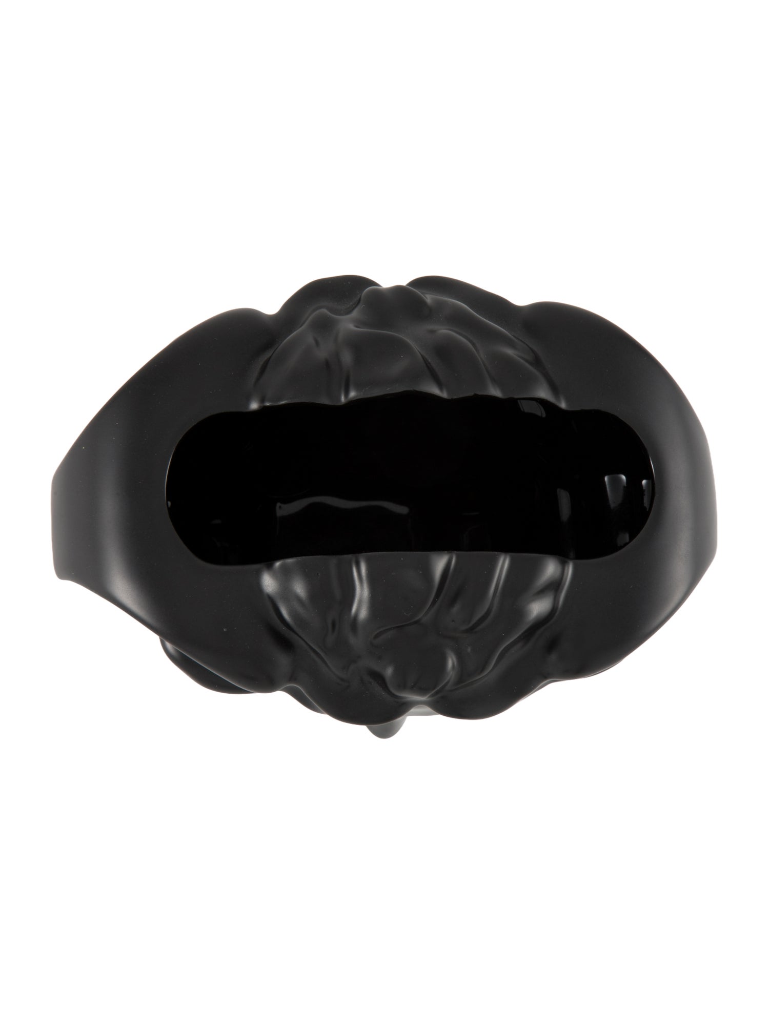 Rosenthal Meets Versace Medusa Grande Black Vase