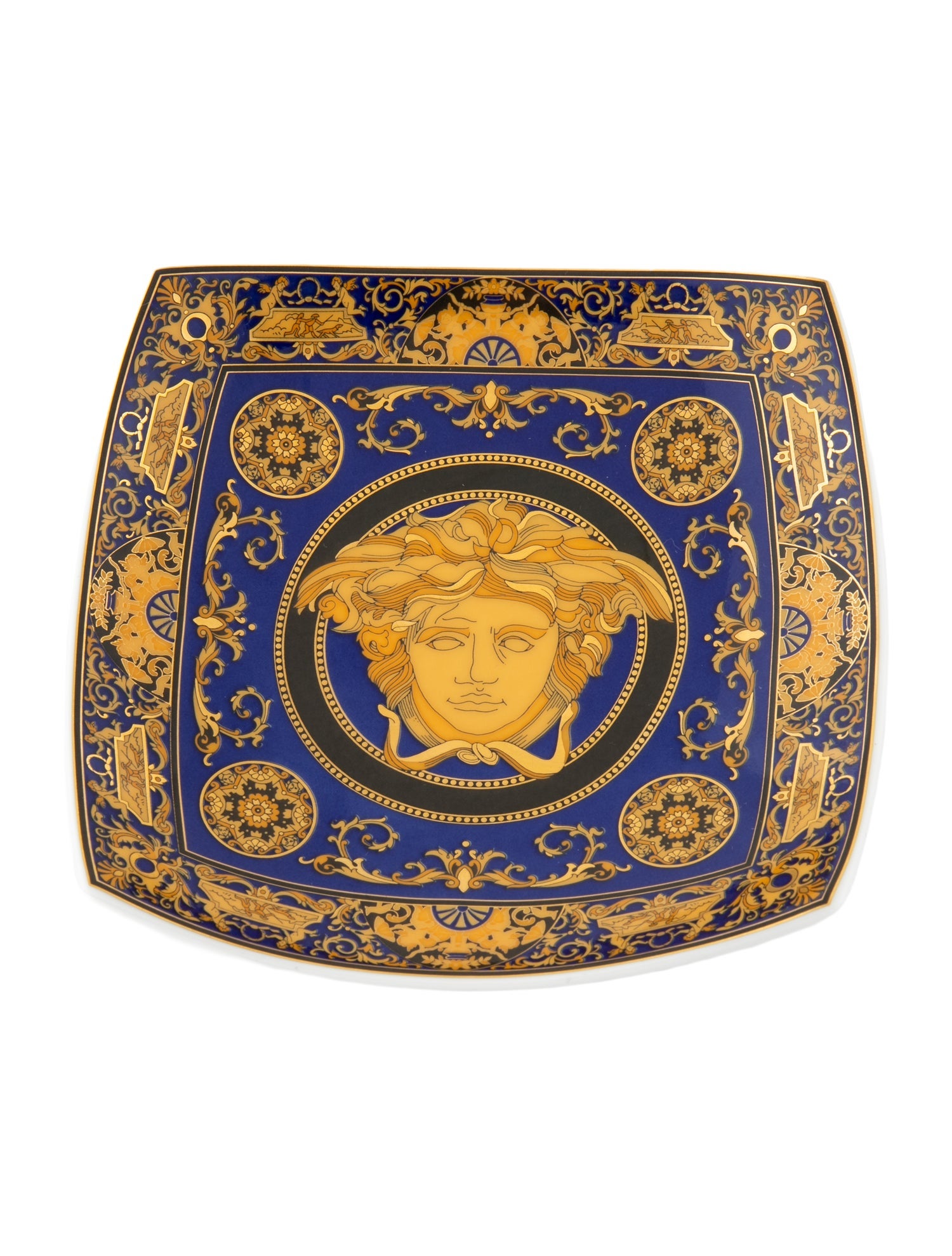 Rosenthal Meets Versace Medusa Square Tray
