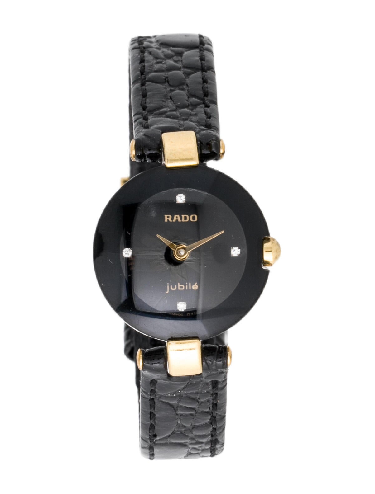 可動品【RADO/ラドー】ジュビリー 204.3579.4N 4Pダイヤ ブラック文字