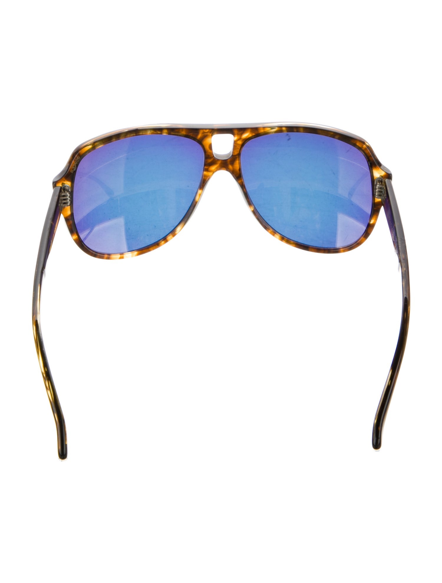 Rosie Assoulin x Morgenthal Frederics Oversize Mirrored Sunglasses