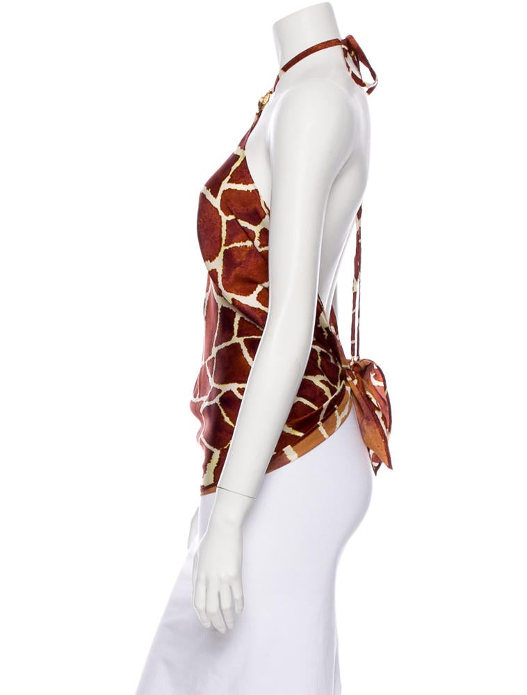 Roberto Cavalli Halter Top