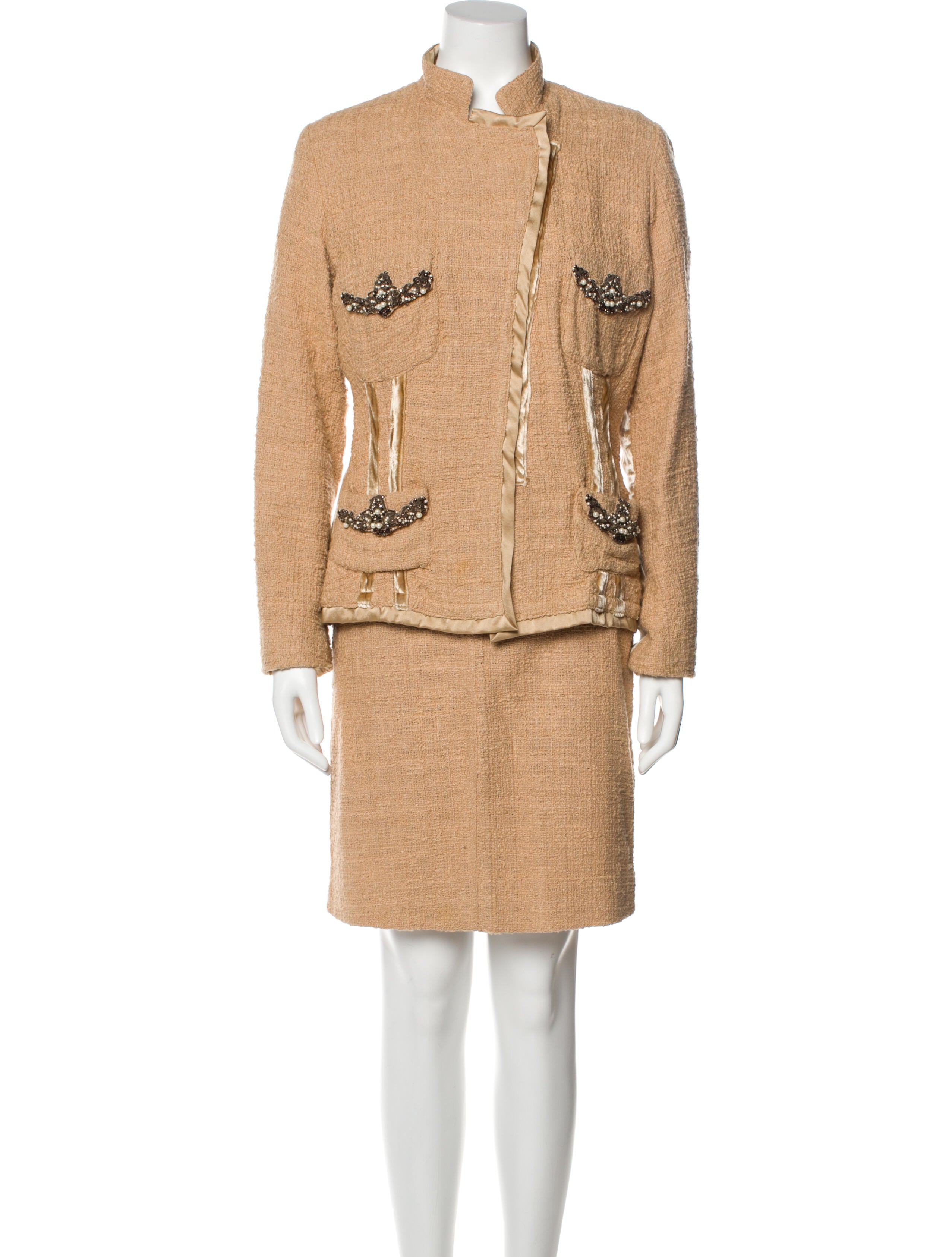 Roberto Cavalli Vintage 2005 Skirt Suit