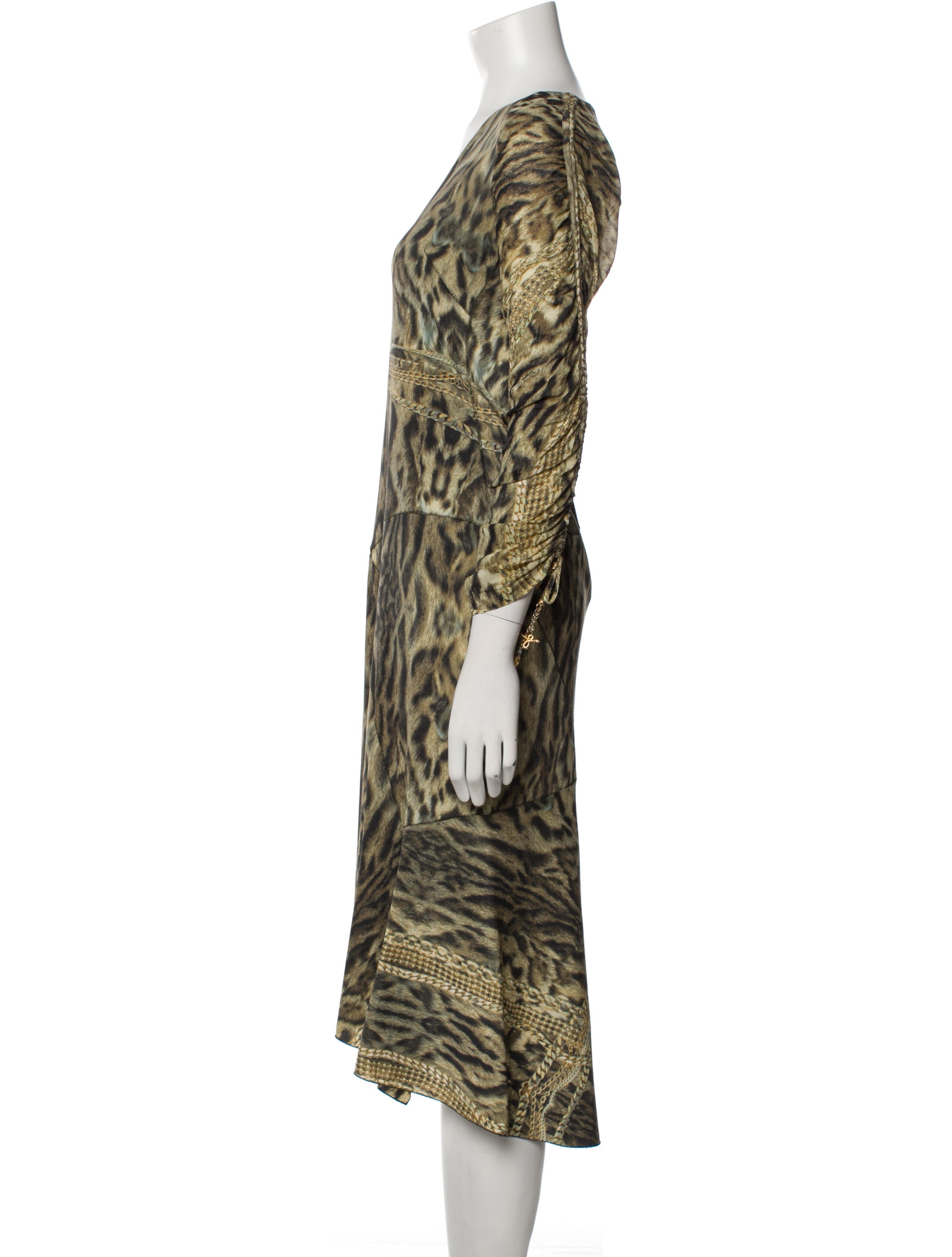 Roberto Cavalli Vintage Midi Length Dress