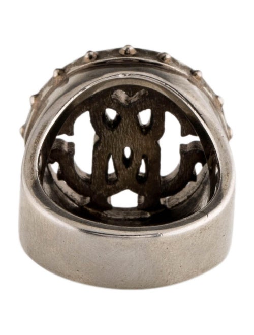 Roberto Cavalli Logo Signet Ring