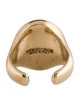 Roberto Cavalli Enamel Logo Signet Ring