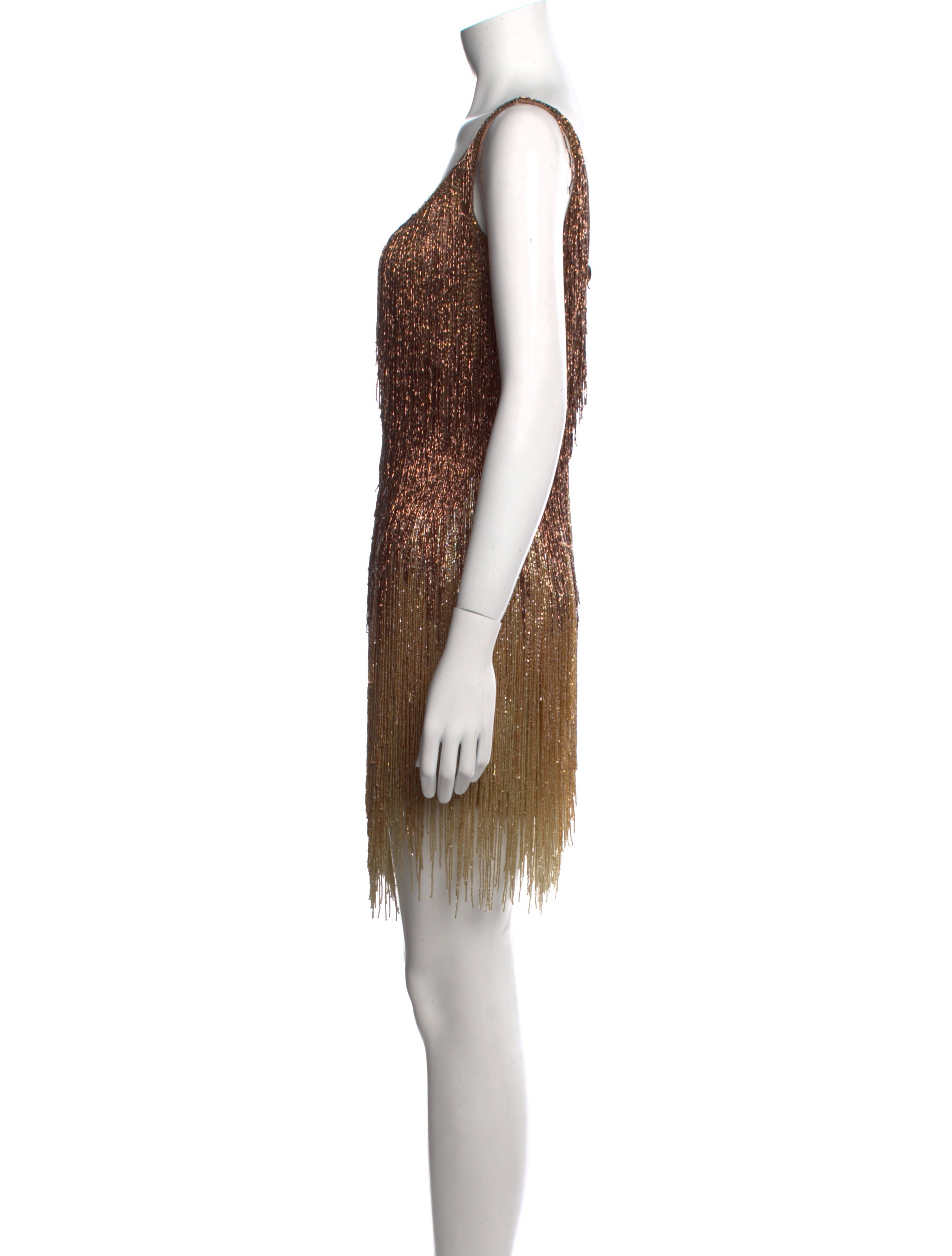 Roberto Cavalli Vintage Mini Dress - Brown Dresses, Clothing - ROB128026 |  The RealReal