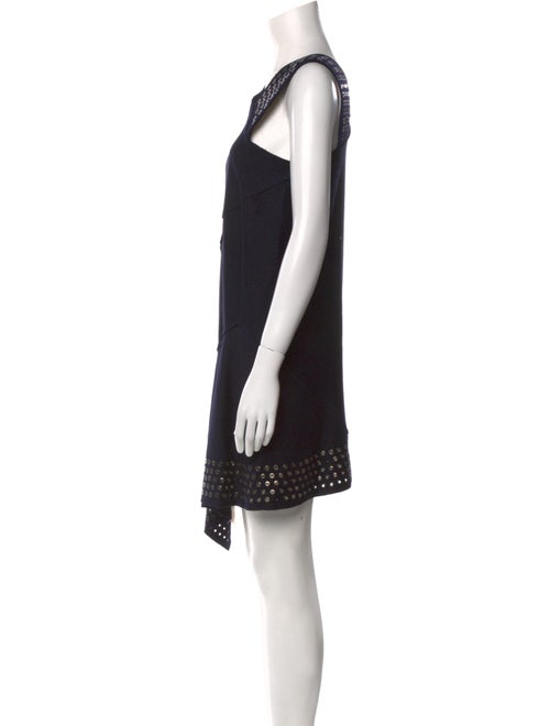 Roberto Cavalli V-Neck Mini Dress