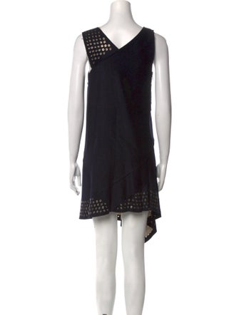 Roberto Cavalli V-Neck Mini Dress