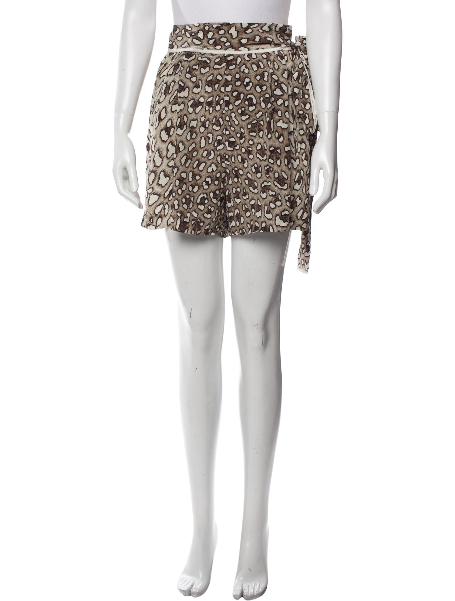 Roberto Cavalli Silk Mini Shorts w/ Tags