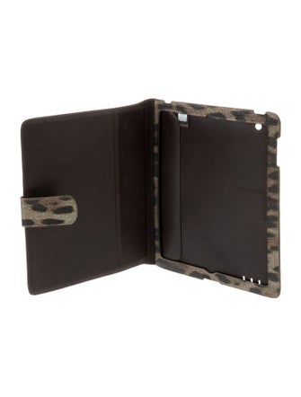 Roberto Cavalli Leather Tablet Case