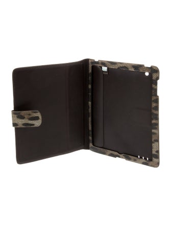 Roberto Cavalli Leather Tablet Case