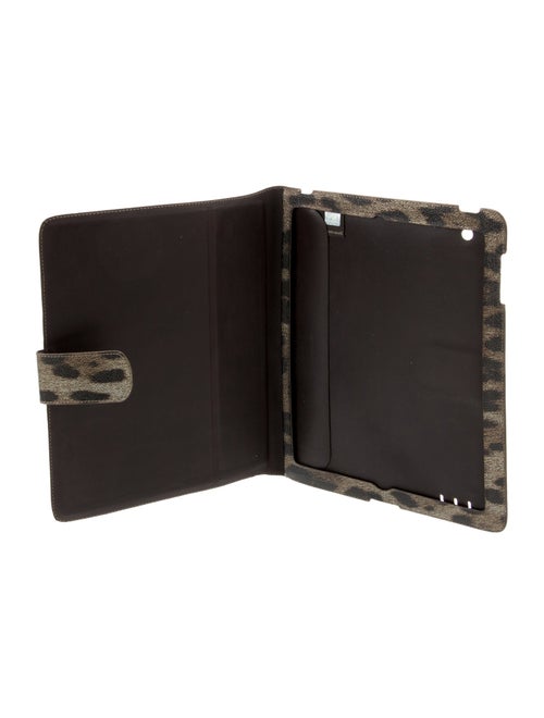 Roberto Cavalli Leather Tablet Case