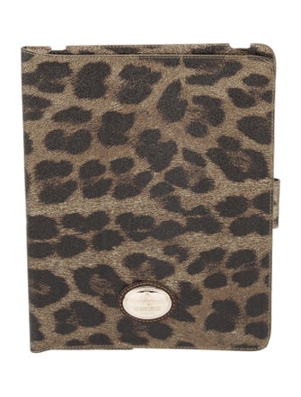 Roberto Cavalli Leather Tablet Case