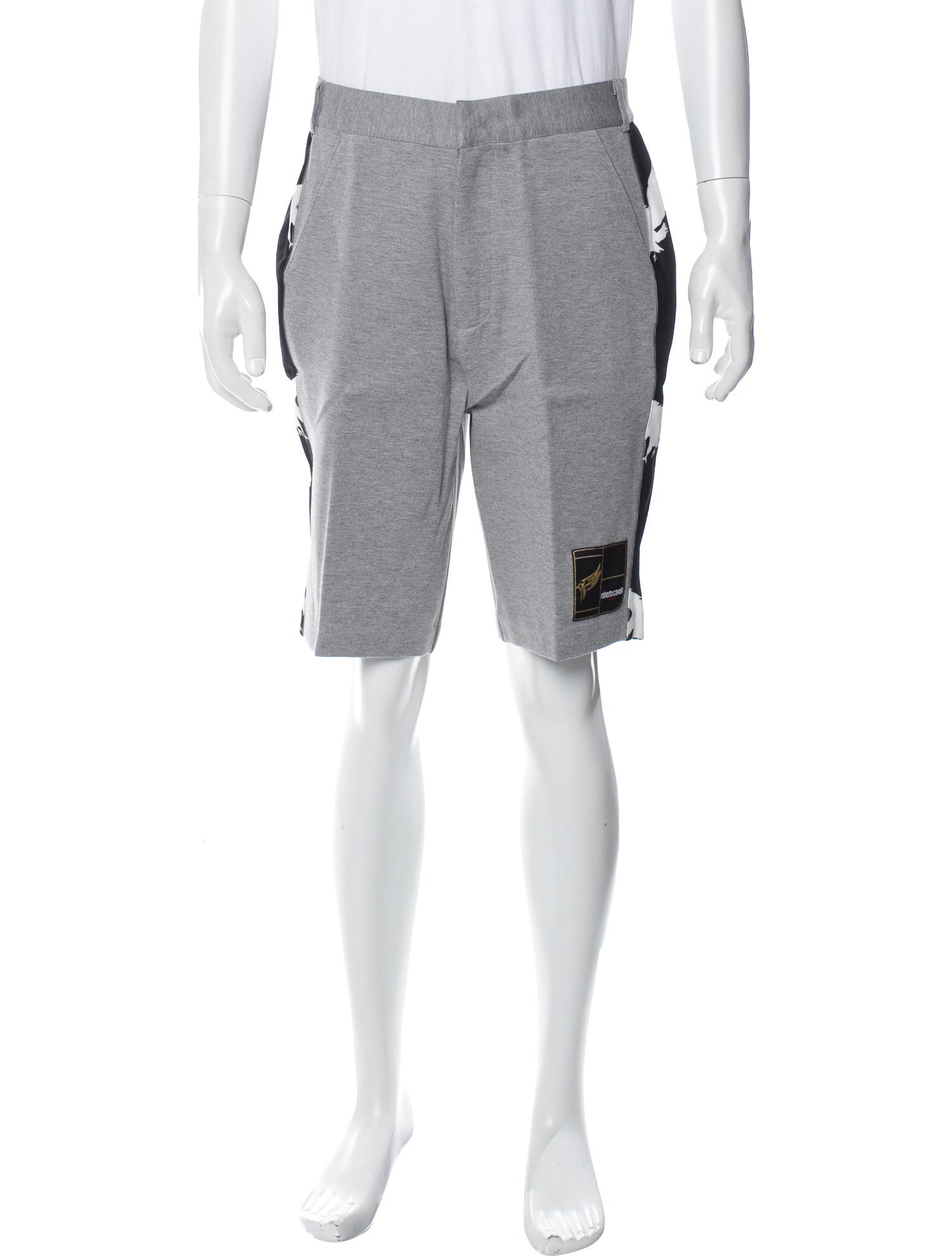 Roberto Cavalli Printed Athletic Shorts