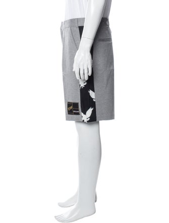 Roberto Cavalli Graphic Print Jogger Shorts