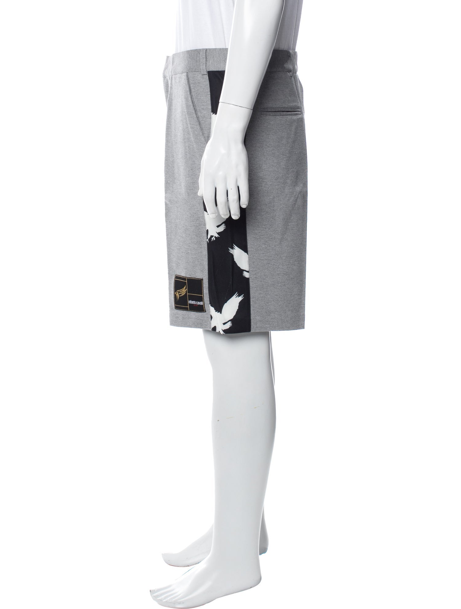 Roberto Cavalli Printed Athletic Shorts