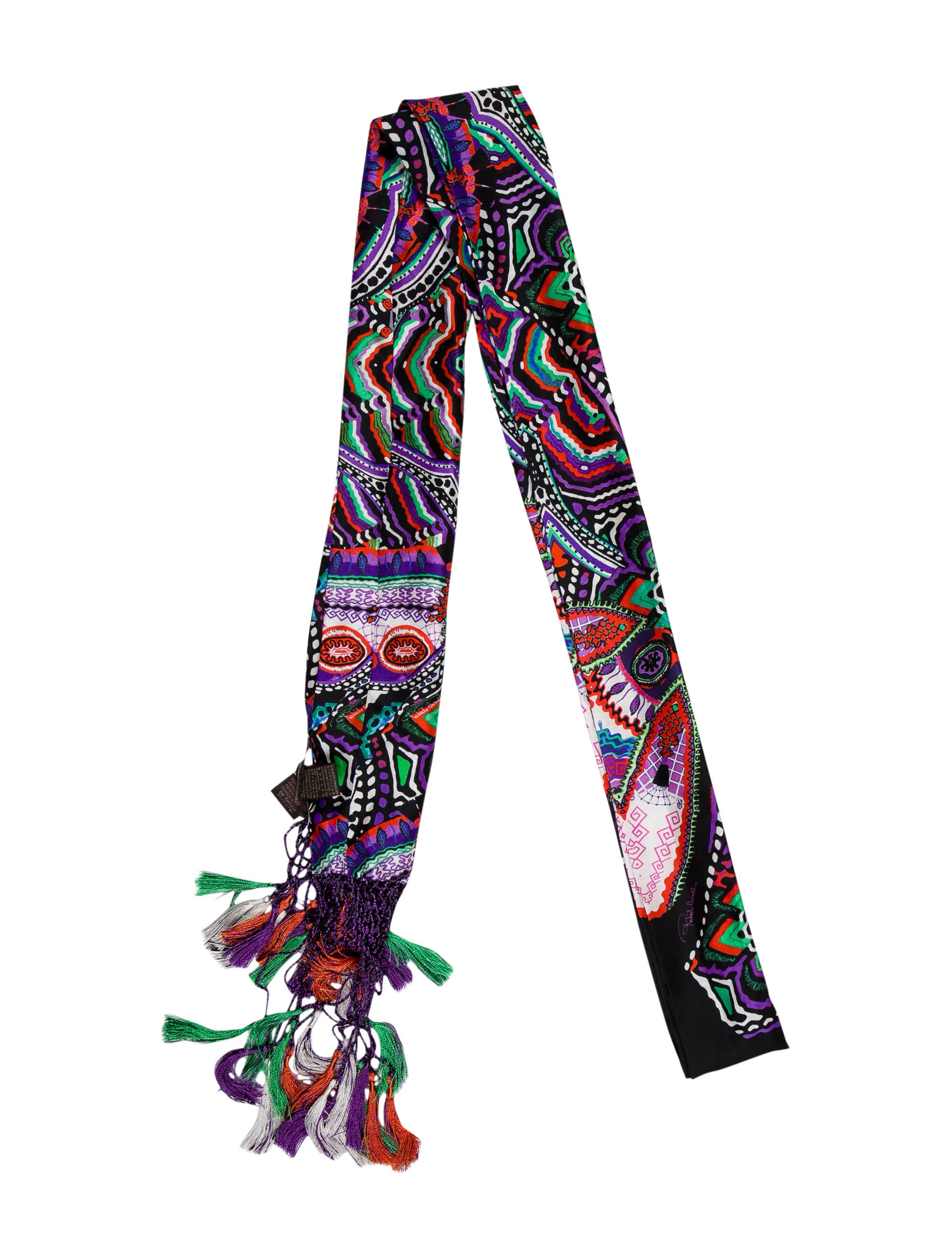 Roberto Cavalli SS 2003 Silk Scarf