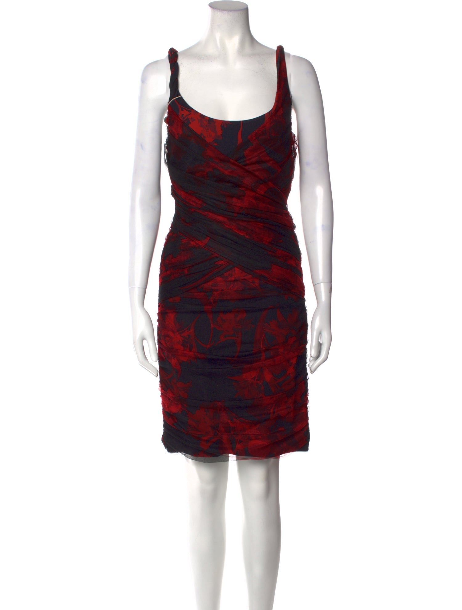 Roberto Cavalli Printed Knee-Length Dress w/ Tags