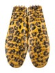 Roberto Cavalli Patent Leather Animal Print Loafers