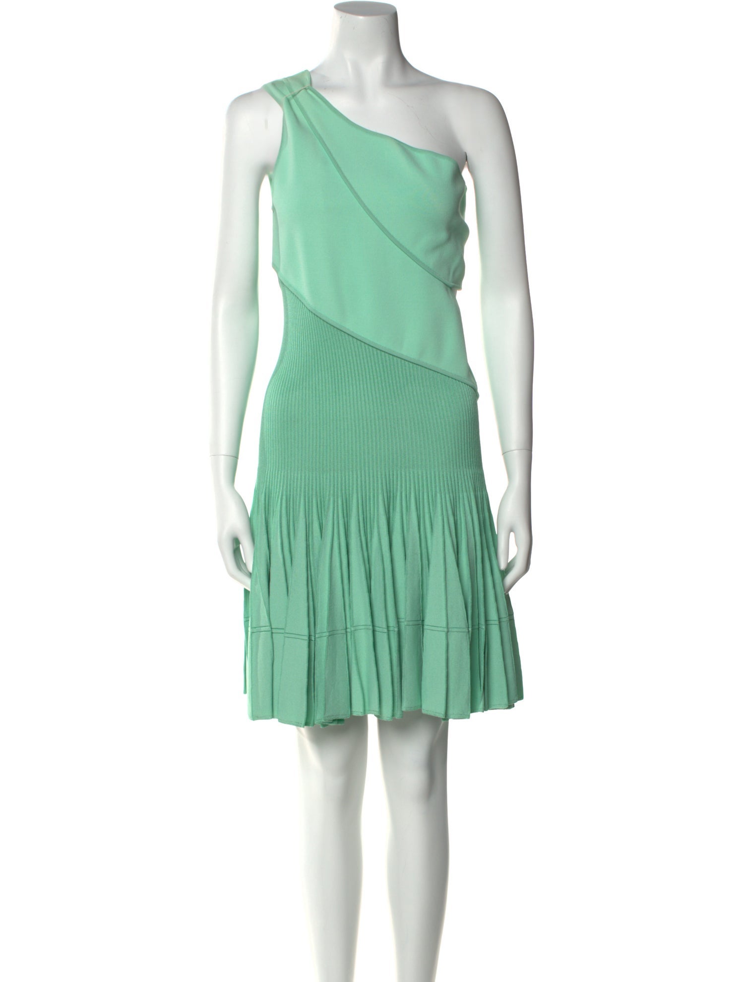 Roberto Cavalli One-Shoulder Mini Dress