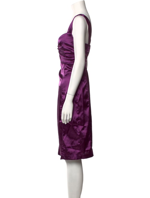 Roberto Cavalli V-Neck Knee-Length Dress