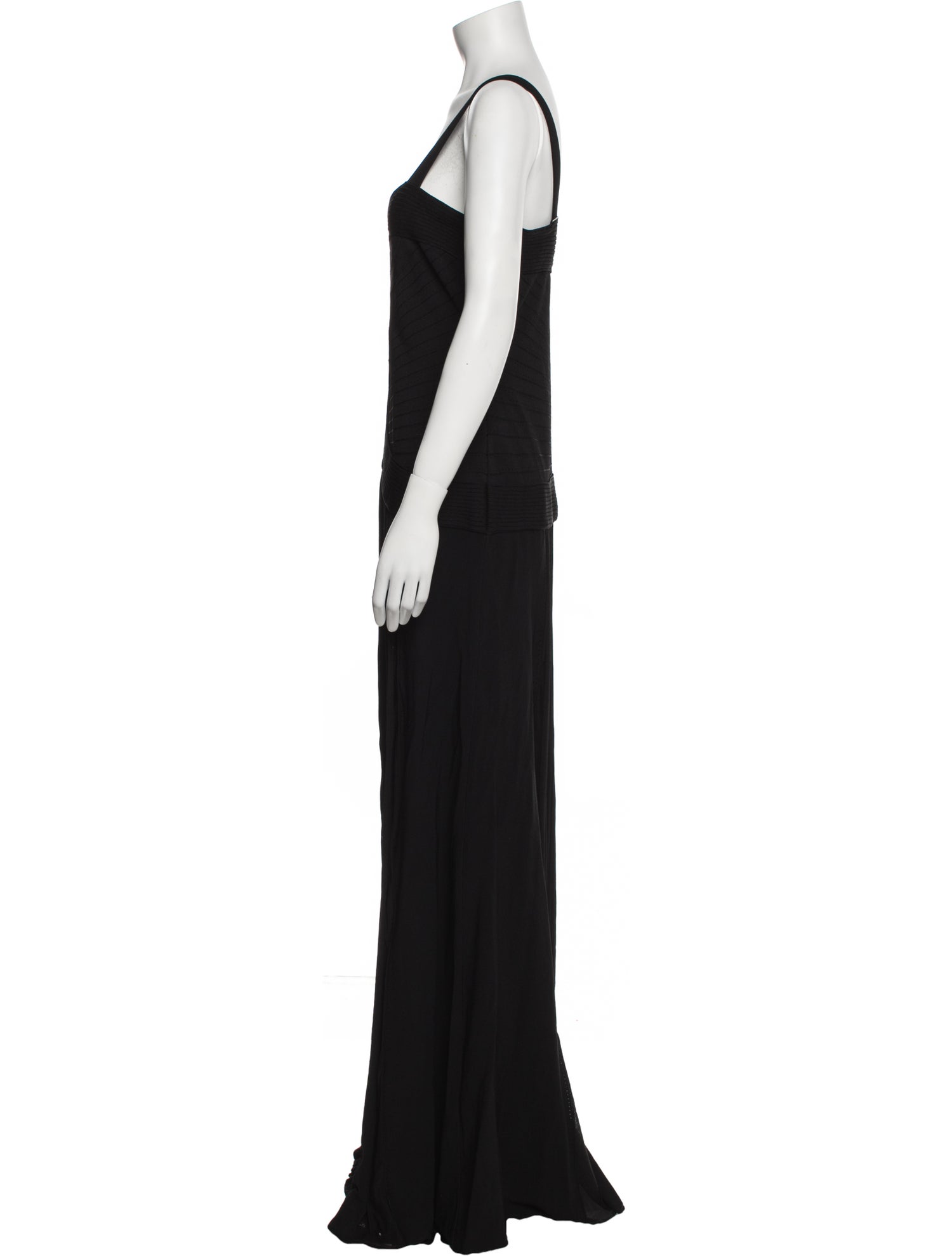 Roberto Cavalli Square Neckline Long Dress w/ Tags