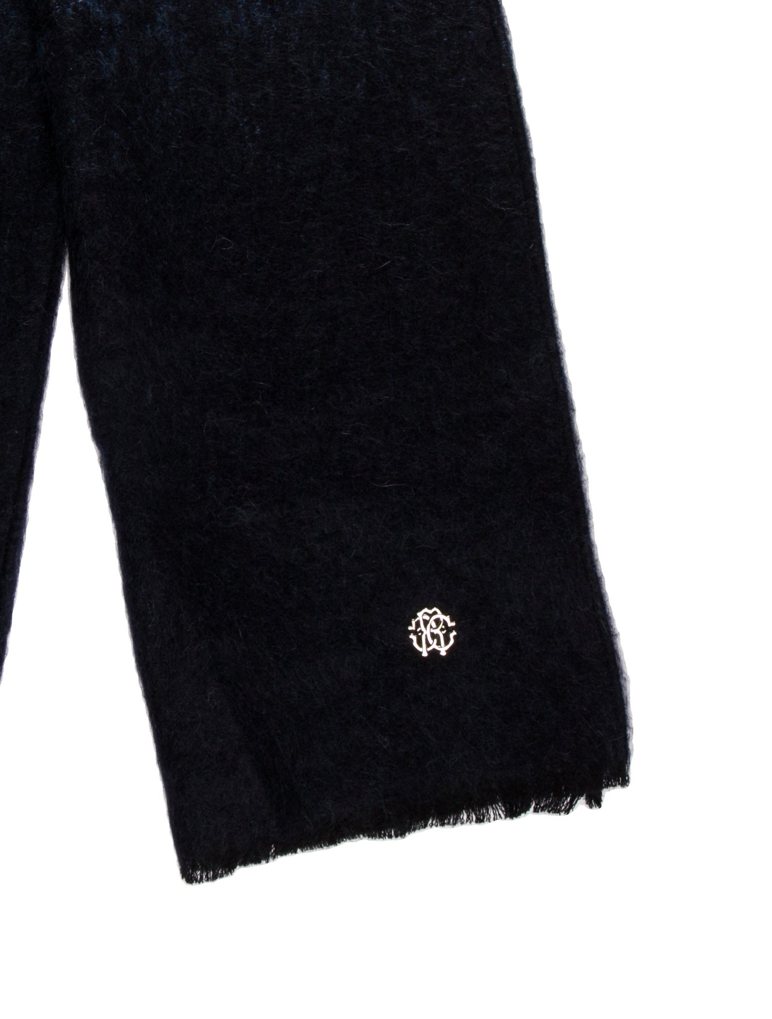 Roberto Cavalli Wool Printed Scarf