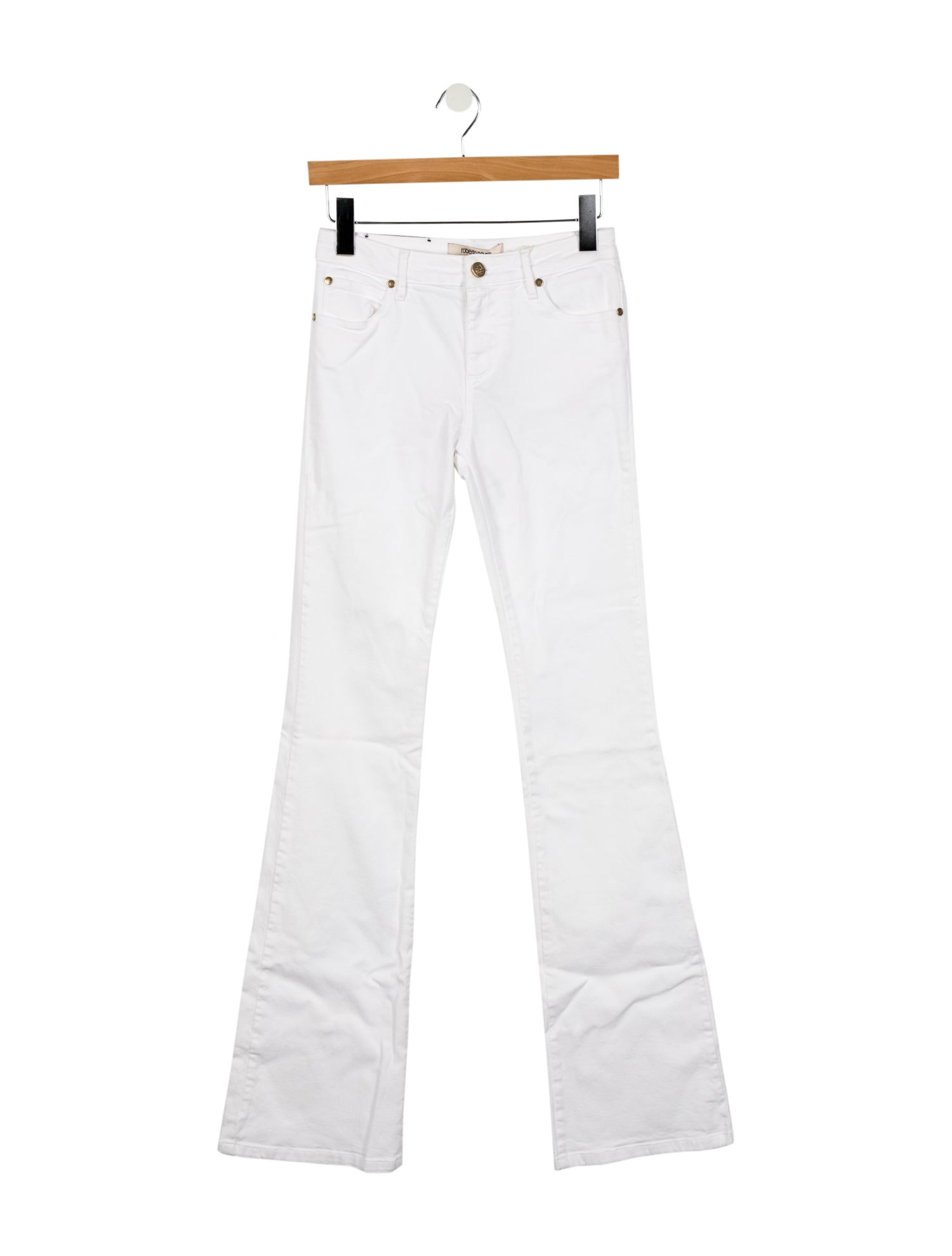 Roberto Cavalli Mid-Rise Wide Leg Jeans