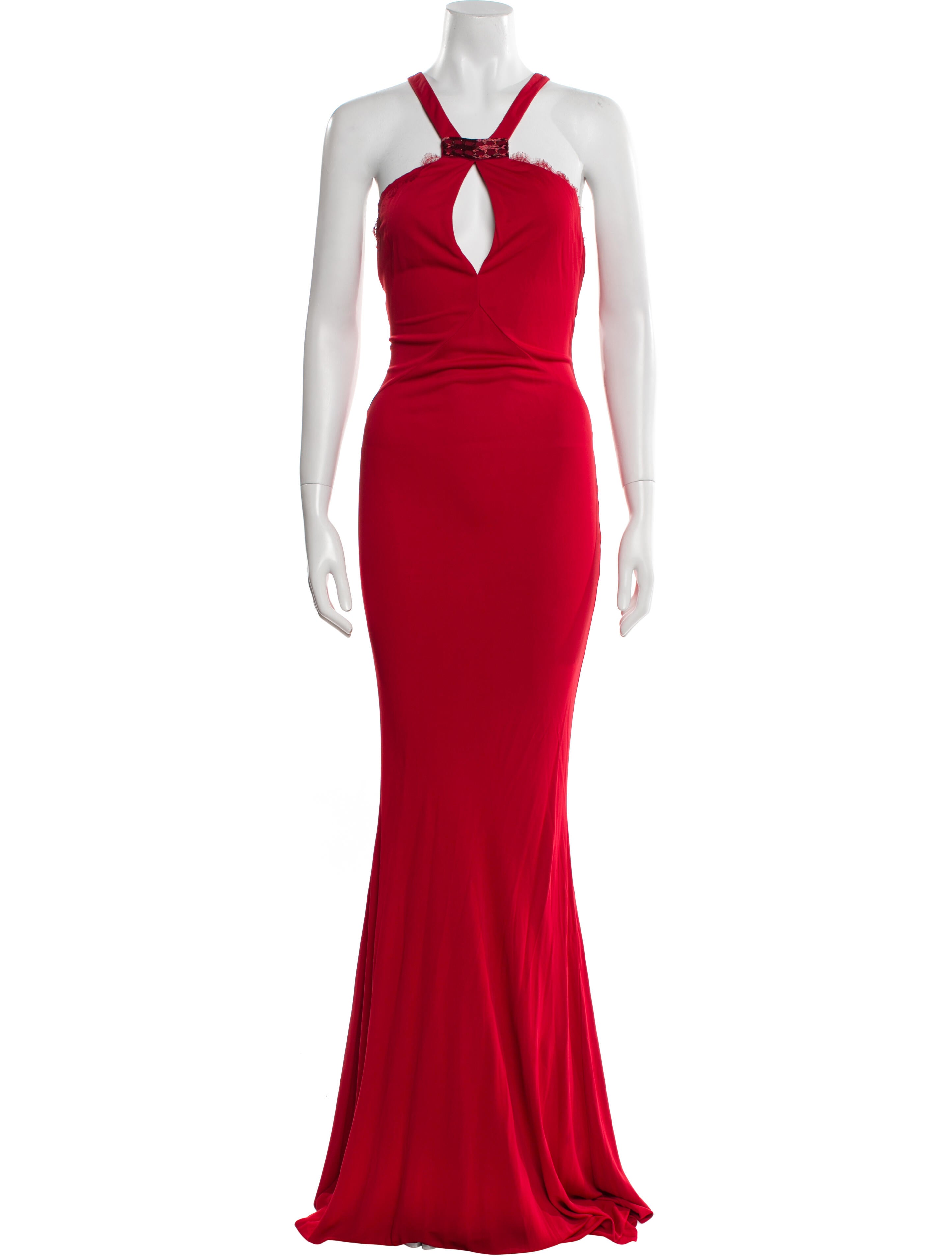 Roberto Cavalli Halterneck Long Dress w/ Tags