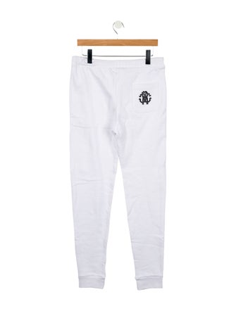 Roberto Cavalli Graphic Print Lounge Bottoms