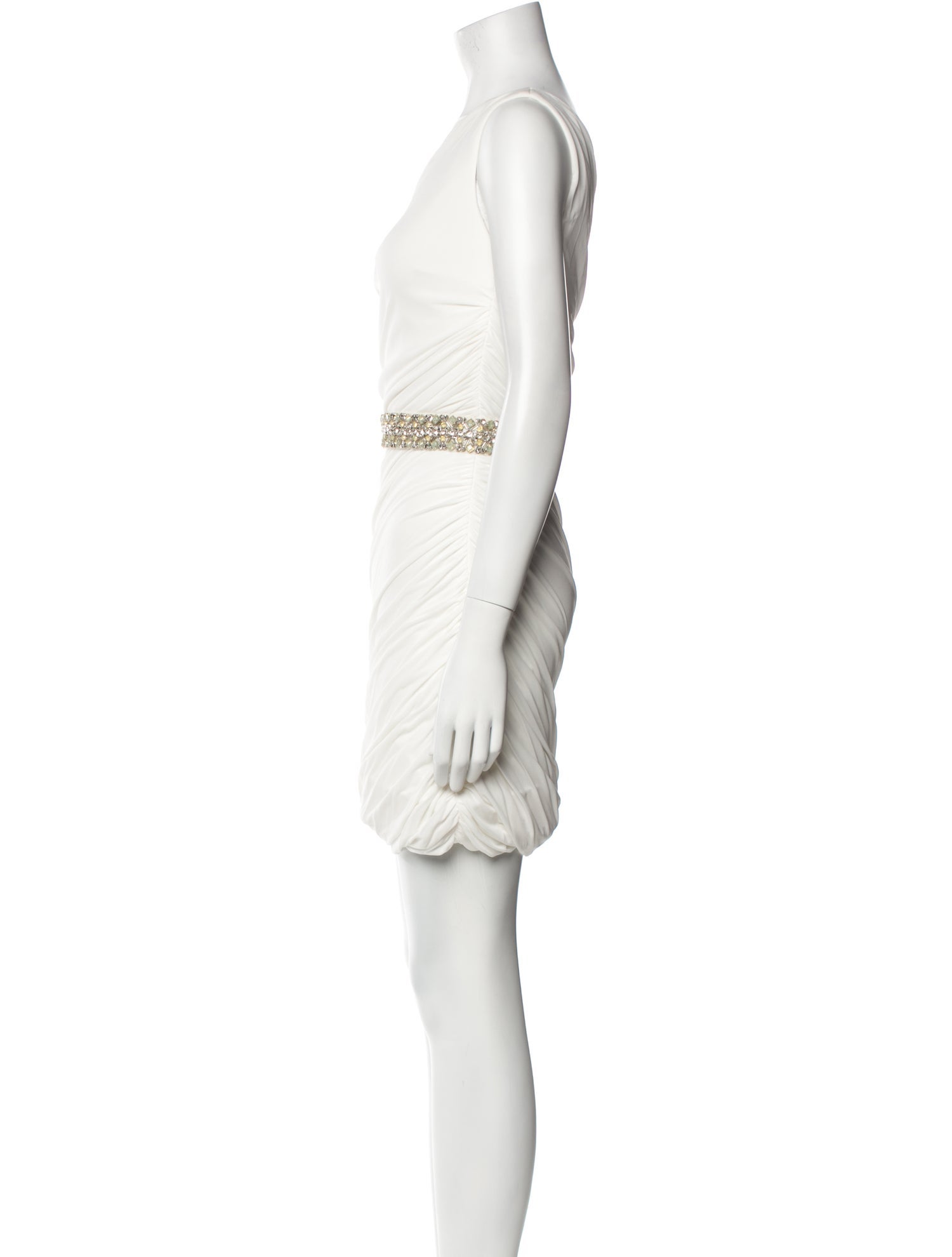 Roberto Cavalli One-Shoulder Mini Dress