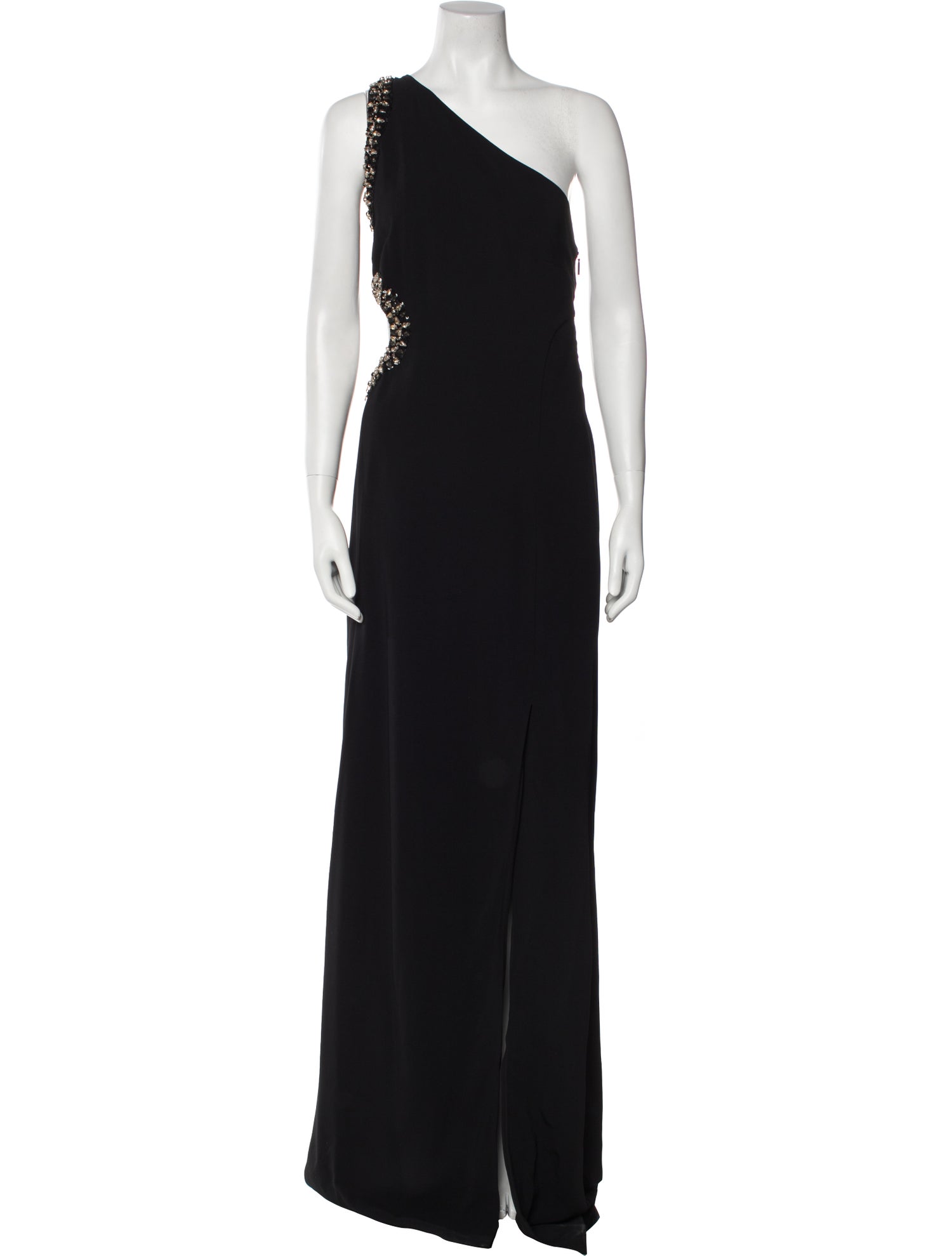 Roberto Cavalli One-Shoulder Long Dress