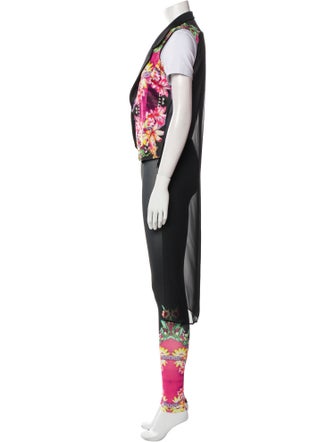 Roberto Cavalli Floral Print Pant Set