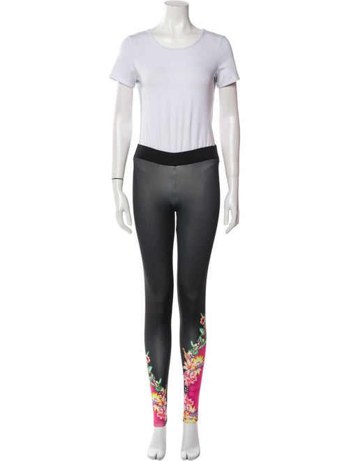 Roberto Cavalli Floral Print Pant Set