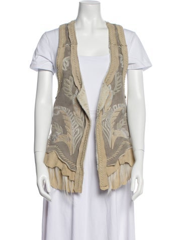 Roberto Cavalli Jackets 2011 Graphic Print Vest Us6, It42 | M