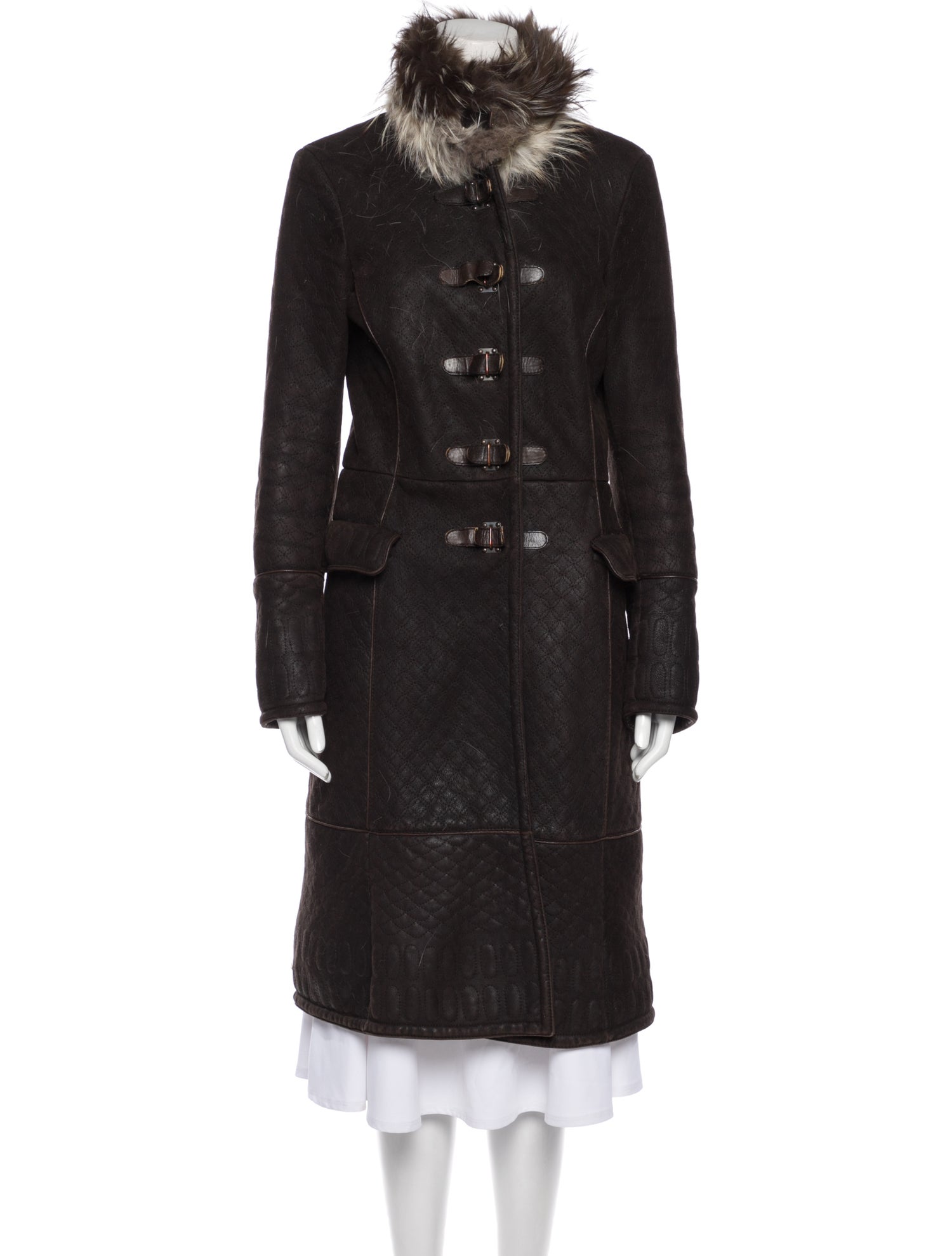 Roberto Cavalli Vintage 2007 Fur Coat