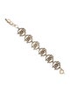 Roberto Cavalli Logo Link Bracelet
