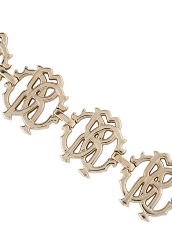 Roberto Cavalli Logo Link Bracelet