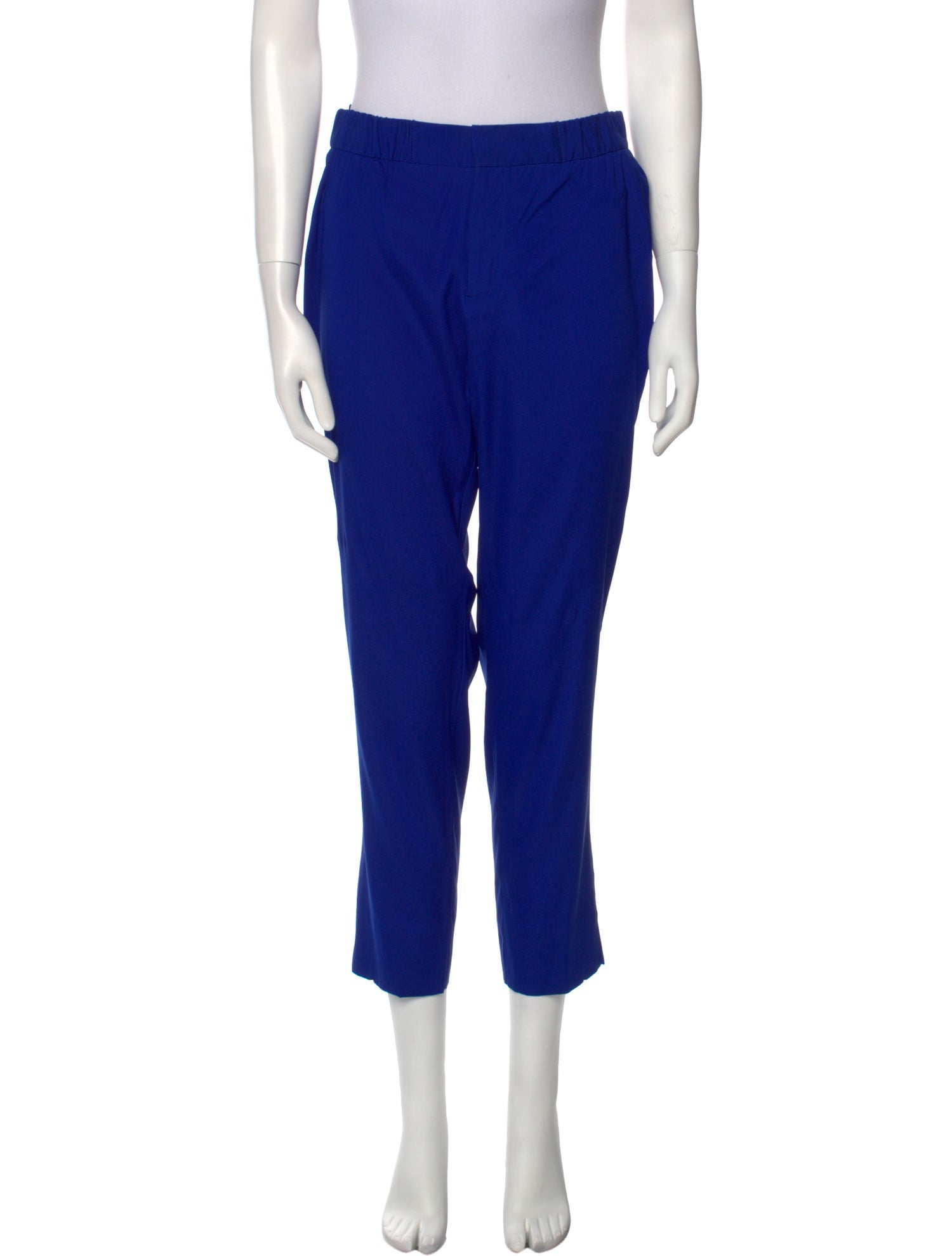 Roberto Cavalli Silk Straight Leg Pants