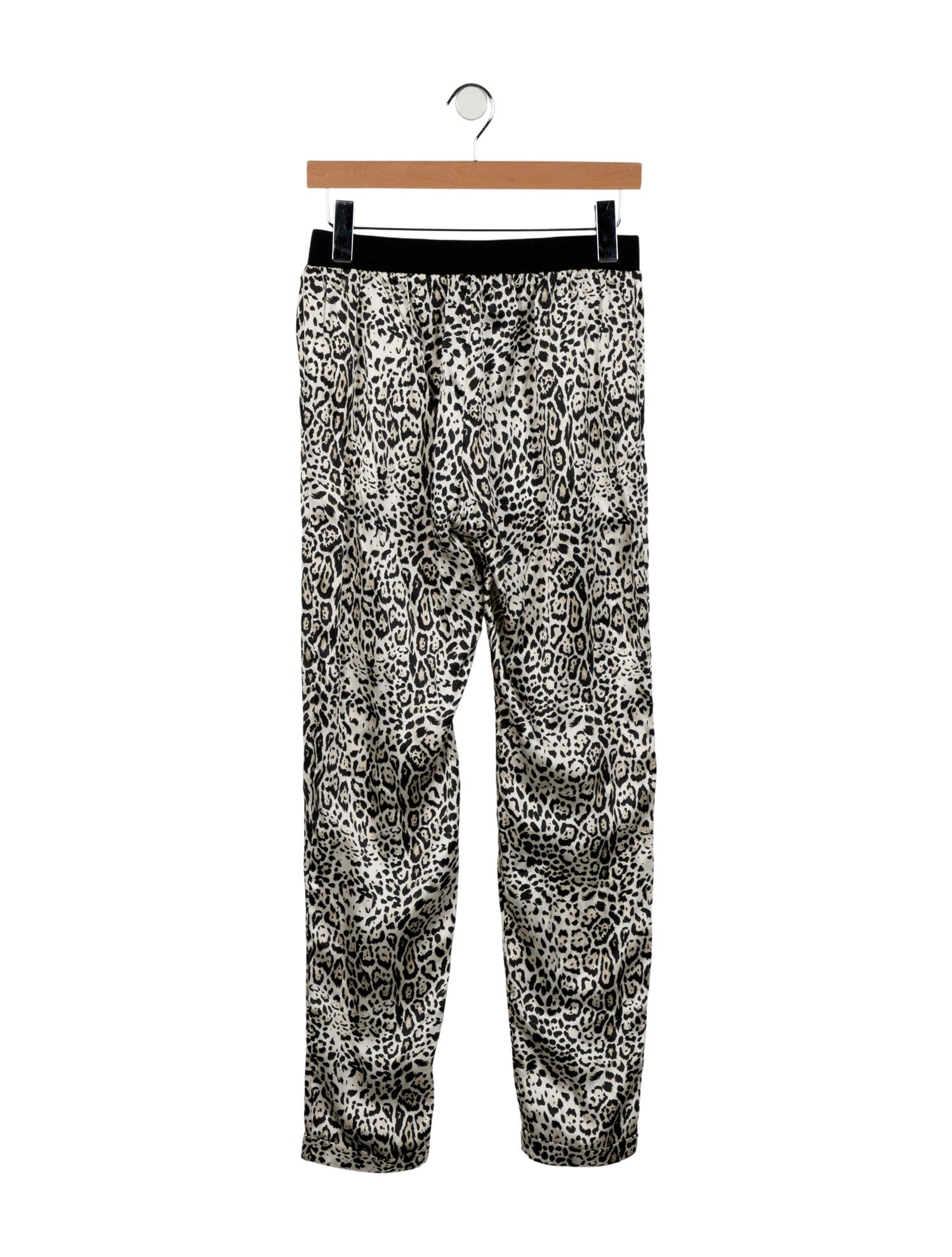 Roberto Cavalli Girls' Animal Print Silk Pants w/ Tags