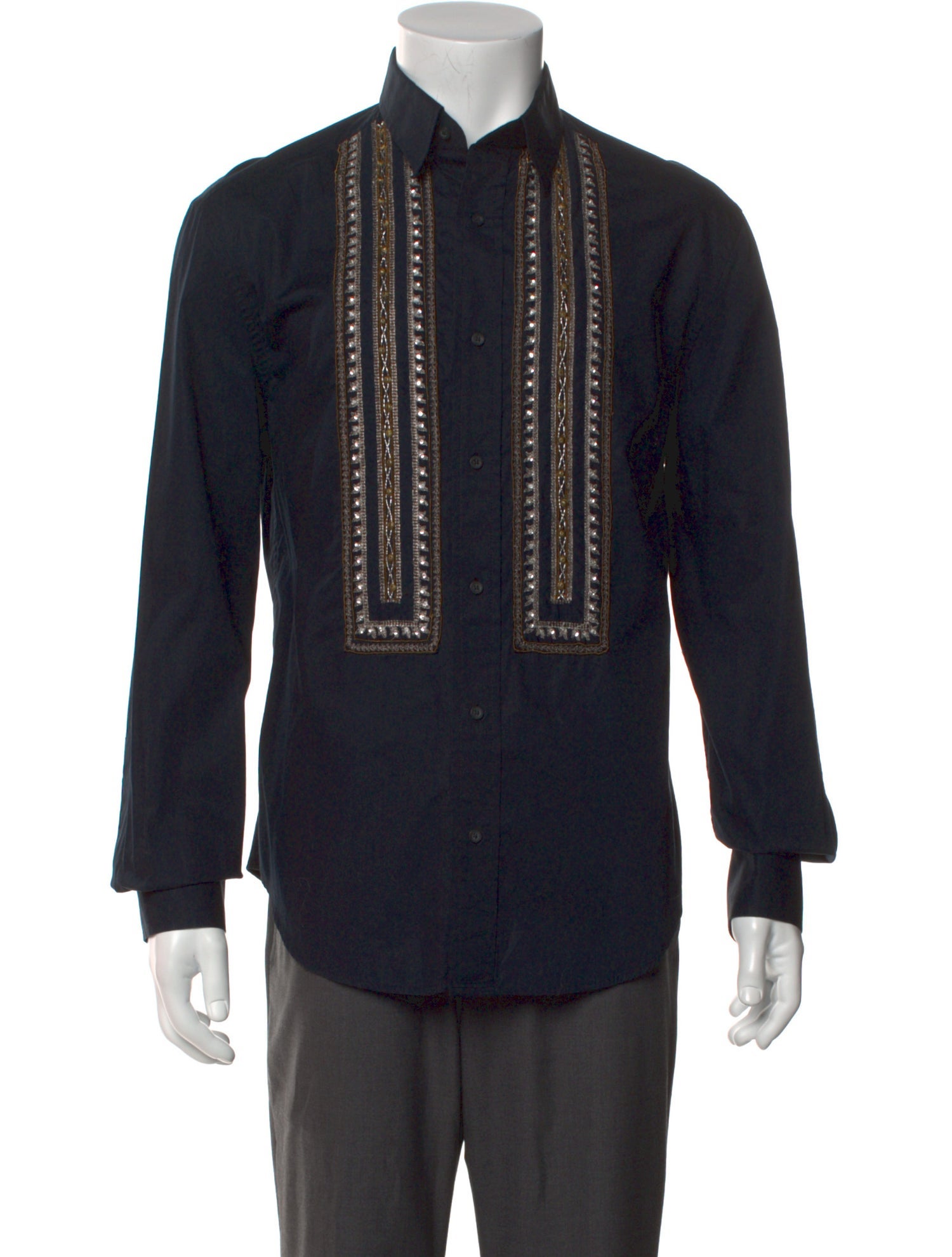 Just Cavalli Vintage 2000's Dress Shirt